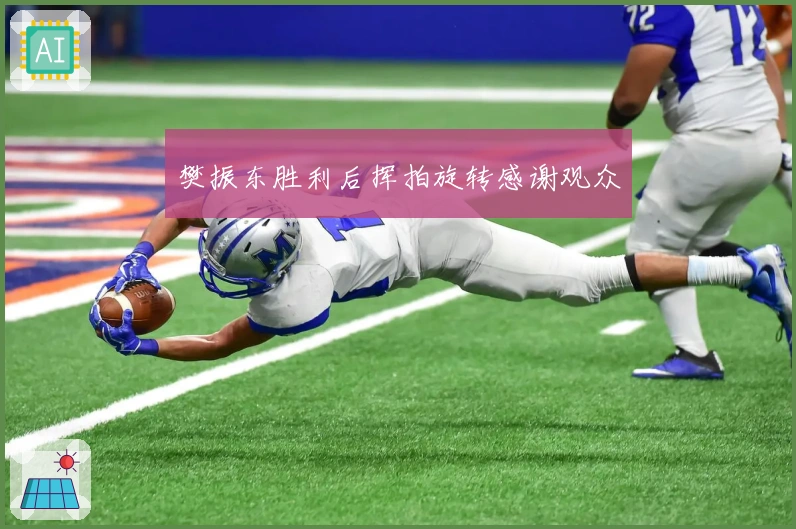 樊振东胜利后挥拍旋转感谢观众